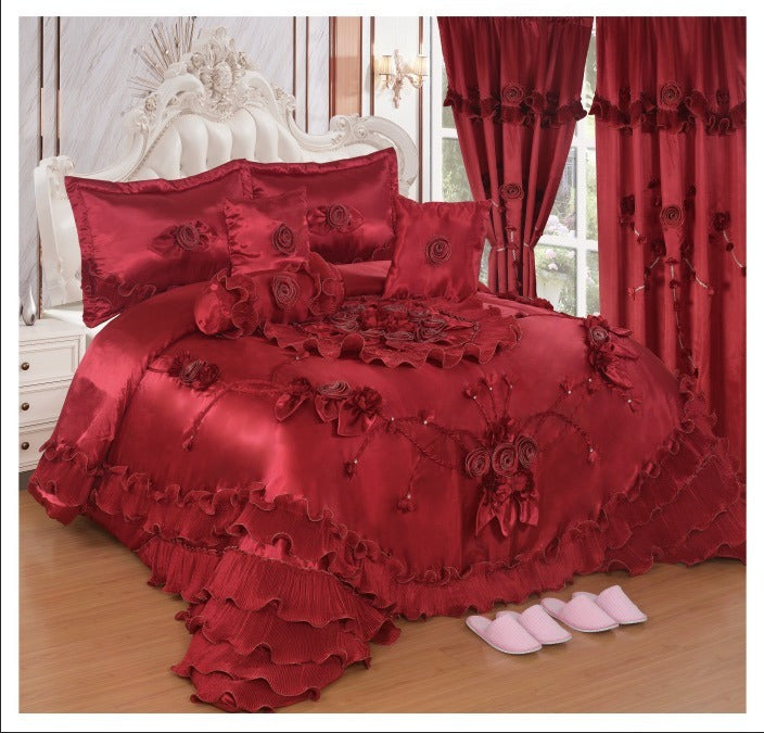10 Piece Wedding Set Crimson