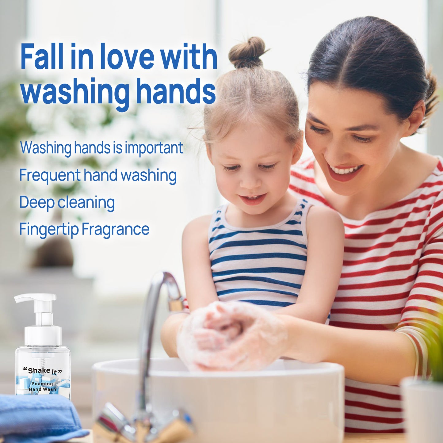 DIY Shake Foam Hand Sanitizer