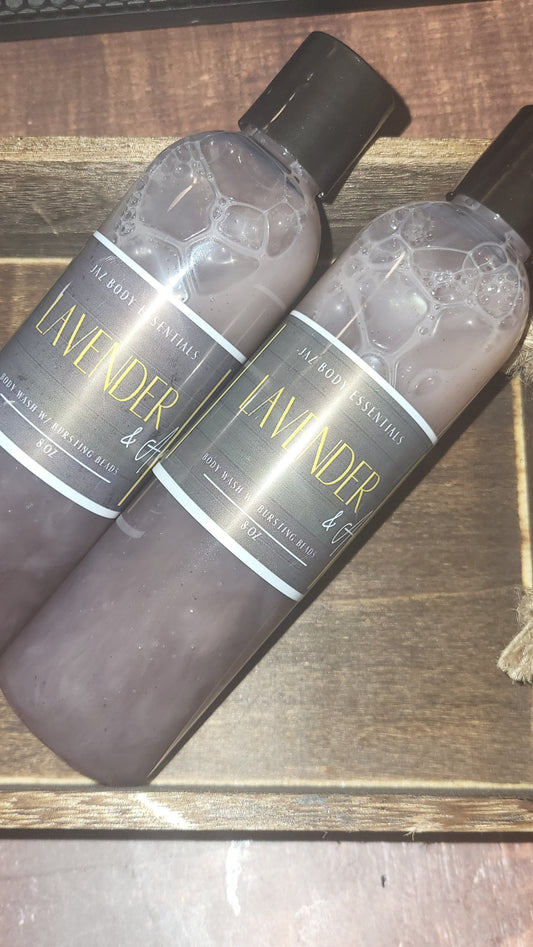 Lavender Body Wash with Bursting Beads