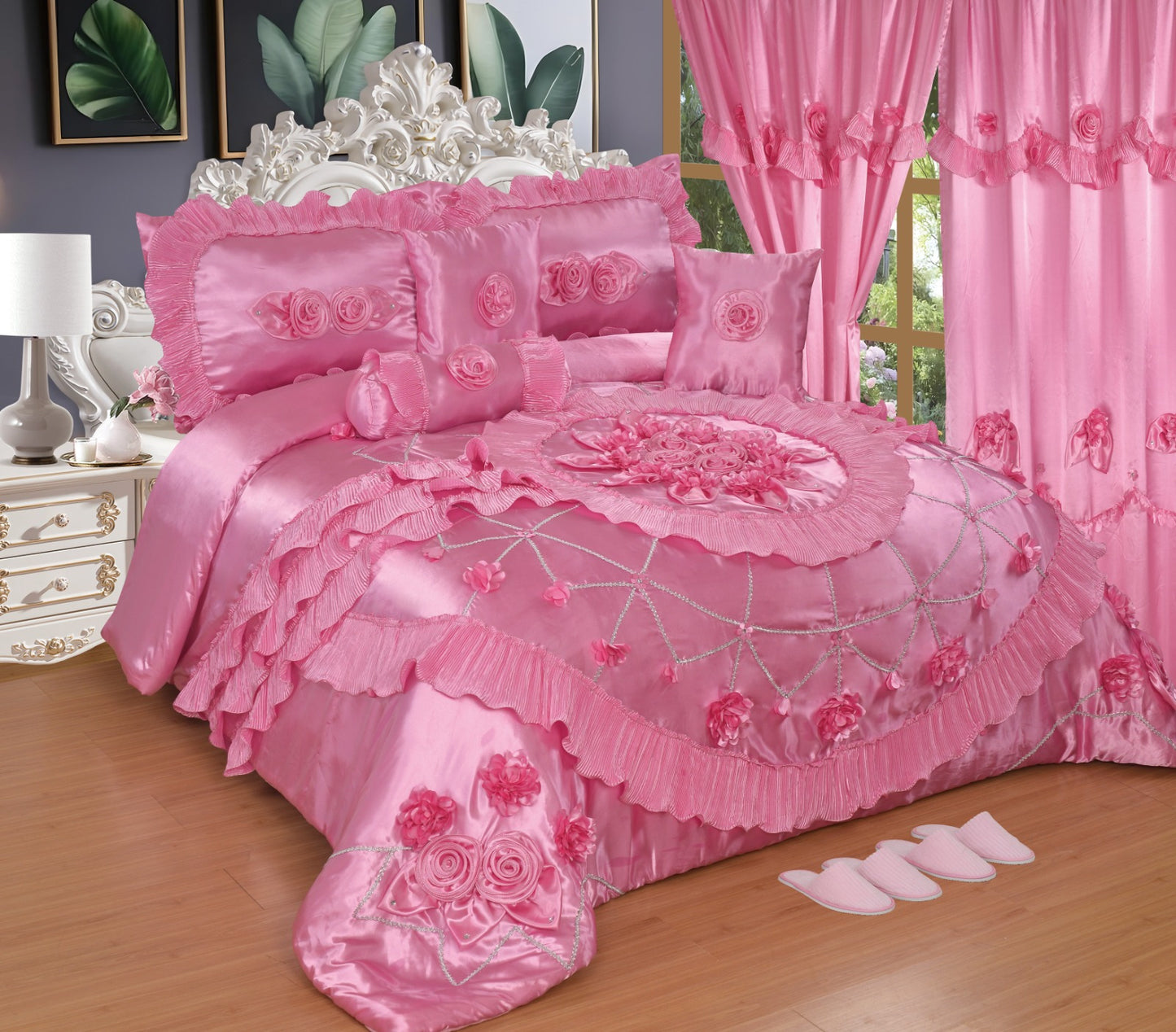 10 Piece Wedding Set Light Pink