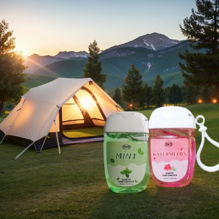 DKD 2pack Hand Sanitizer With Hook Mint Watermelon Scent