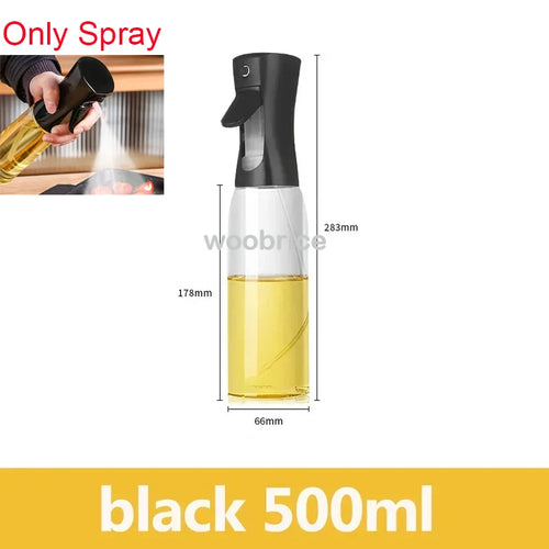 2in1 Kitchen Spray Oil Dispenser Oil Sprayer Polisher or Oil Brush for
