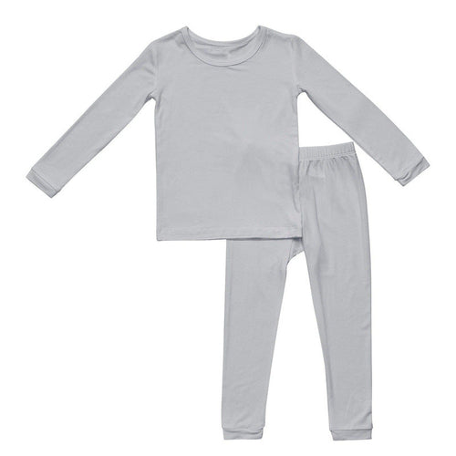 Baby Solid Color Long Tops Combo Pants Home Clothes Sets