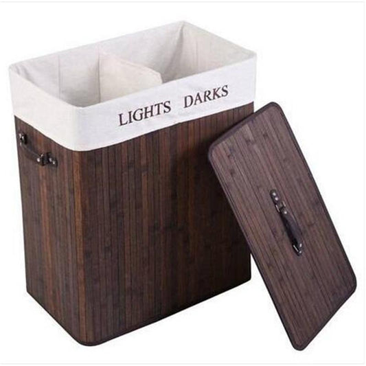 Household storage collection utensils storage basket Double-lattice